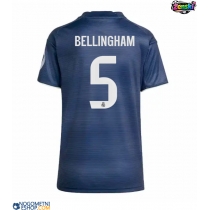 Ženski Nogometni dresi Real Madrid Jude Bellingham #5 Gostujoči 2025-26 Kratek Rokav